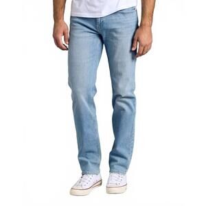 NEW TRUE CLASSIC men’s straight authentic denim jeans in blue